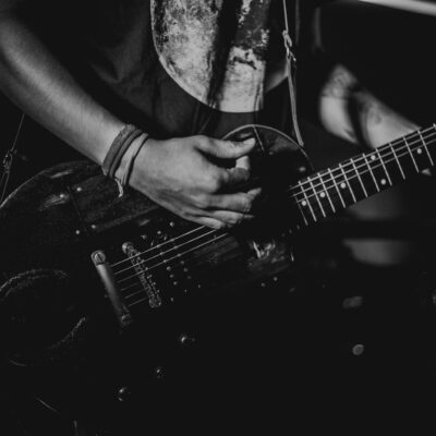 Man Playing Guitar